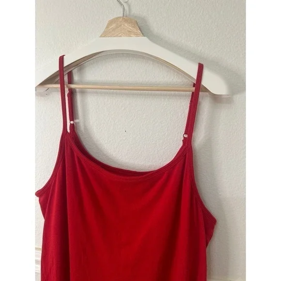 Gap Modern Dress, Red, Womens 2X, long - Picture 3 of 9
